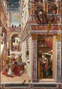Carlo Crivelli Annunciation whit St Emidius (mk08) oil painting picture wholesale